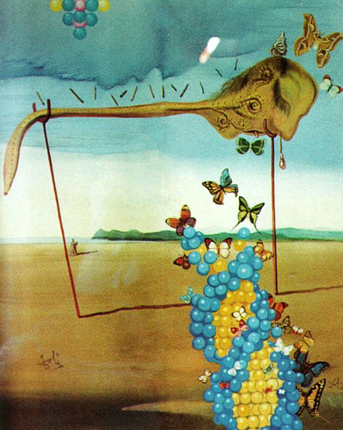 El paisaje de la mariposa, 1957